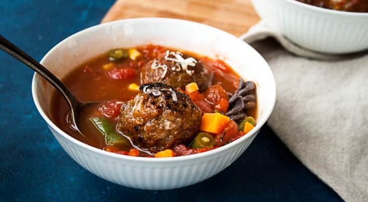 Italian Meatball Soup