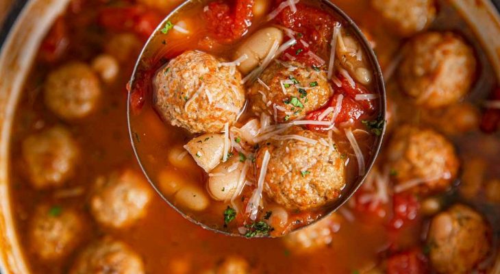 Italian Meatball Soup