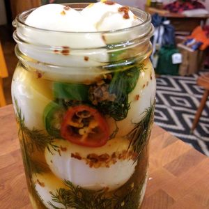 Jalapeno Pickled Eggs