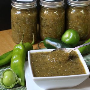 Roasted Tomatillo Salsa Verde