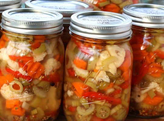 Classic Canning at it’s Best – Jardiniere (Giardiniera)