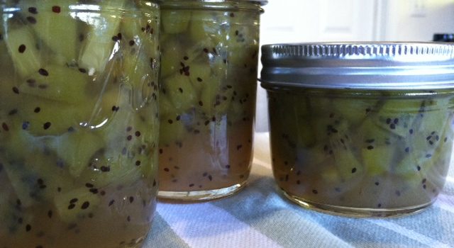 Kiwi Spiced Tea Jam