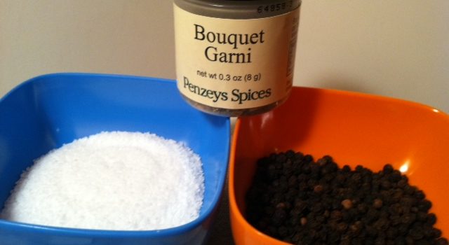 Kosher Salt, Bouquet Garni from Penzey’s