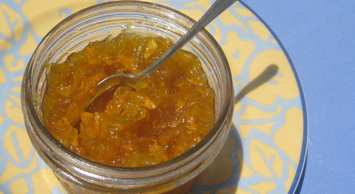 Lemon Ginger Zucchini Marmalade