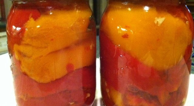 Marinated Bell Peppers