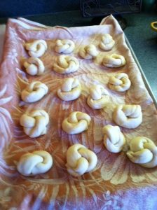 Mini Braided Pretzel Challah