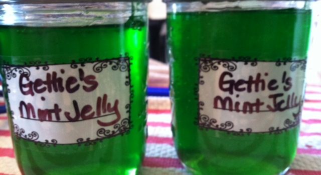 Canning Mint jelly