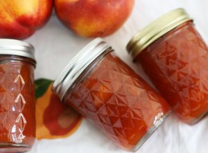 Nectarine Upside Down Cake Conserve