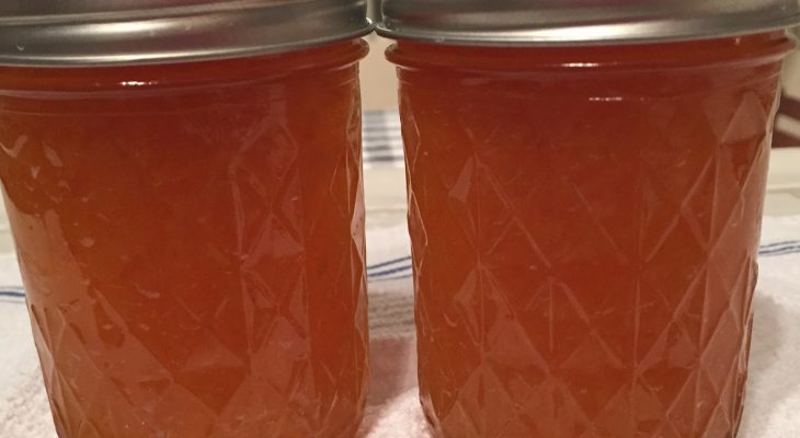 Peach Habanero Jelly