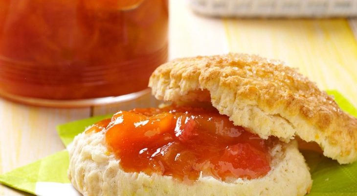 Peach Rhubarb Jam