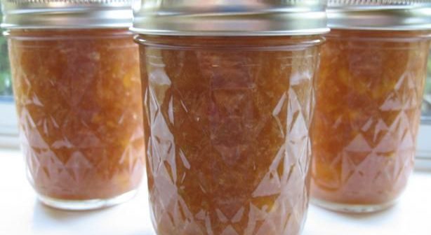 Peach Rhubarb Jam