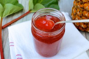 Peach Rhubarb Pie Jam