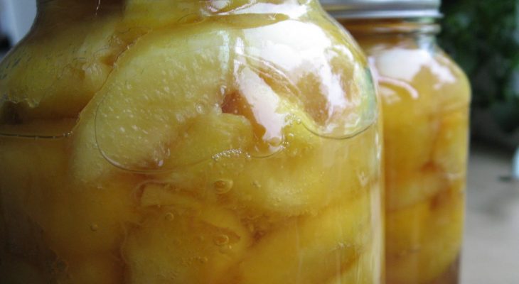 Peach Wine Preserve