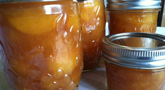 Peach Wine Preserve