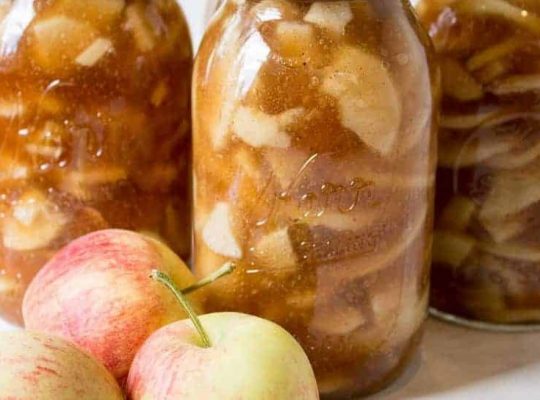 Pear Pie Filling