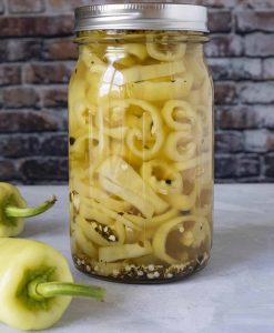 Pickled Banana Peppers!