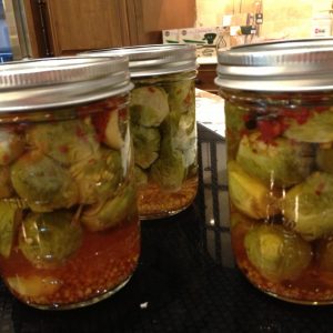 Pickled Brussel Sprouts