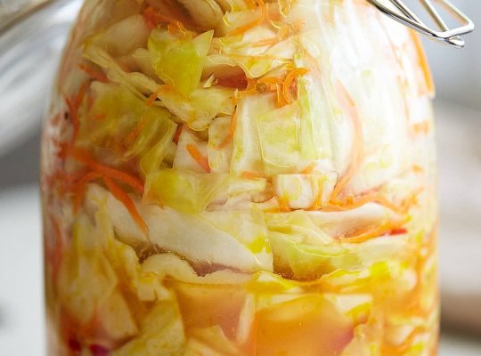 Pickled Cabbage Slaw – Southern Comfort