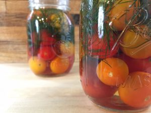 Pickled Cherry Tomatoes