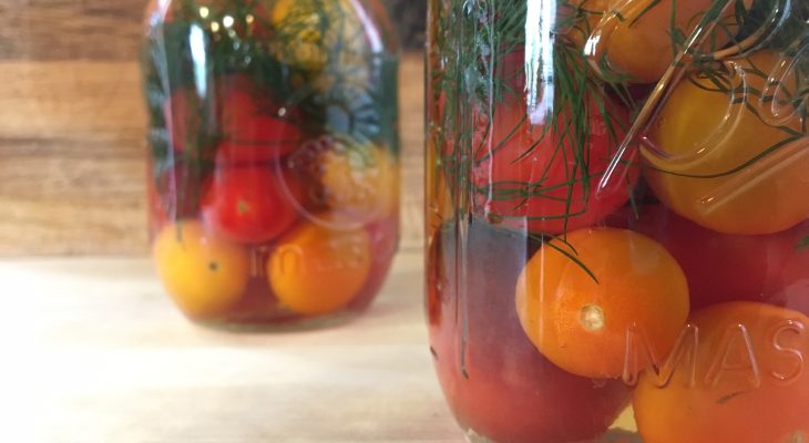 Pickled Cherry Tomatoes