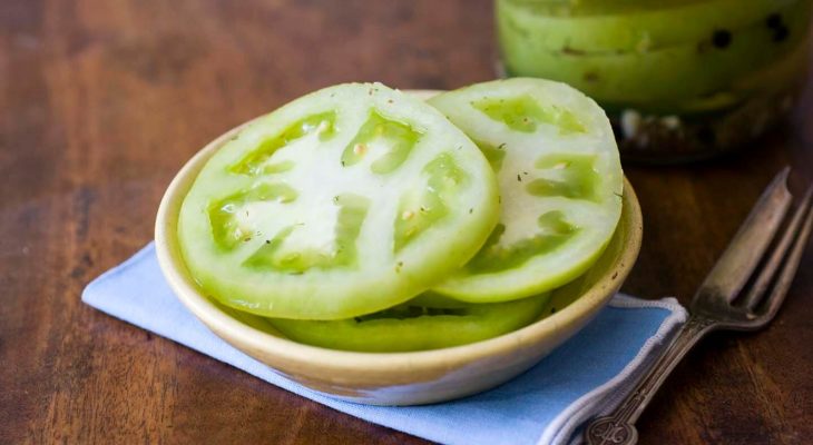 Pickled Green Tomatoes