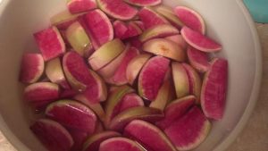 Pickled Honey Radishes