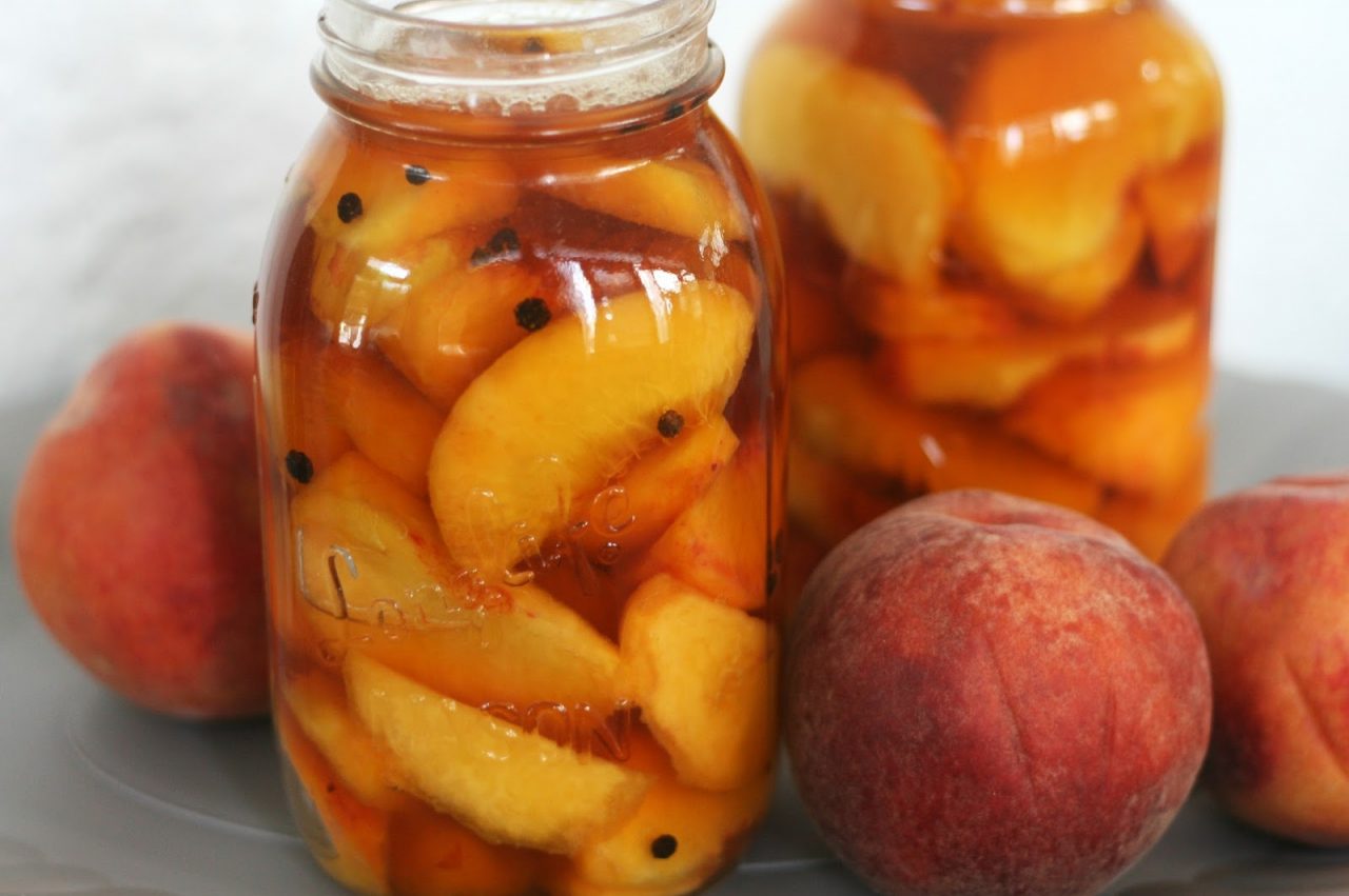 Pickled Peaches