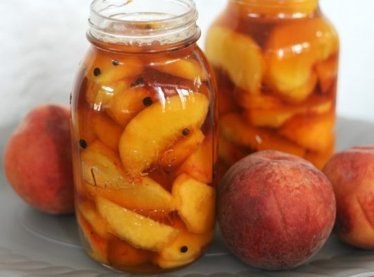 Pickled Peaches