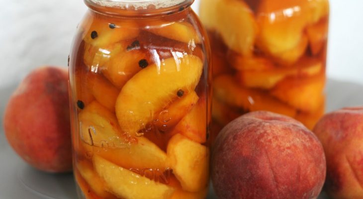 Pickled Peaches