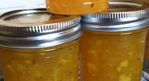 Pineapple Orange Rosemary Jam