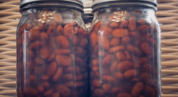 Pressure canning Pinto Beans