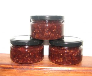 Raspberry Onion Jalapeno Chutney