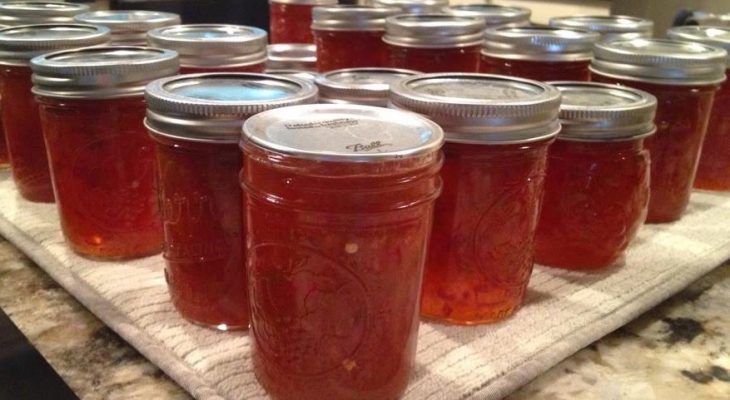 Red Jalapeno with Green Pepper Jelly