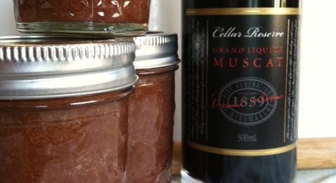 Rhubarb Muscat Wine Jam