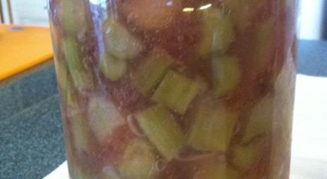 Rhubarb Pie Filling