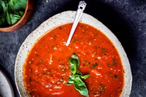 Roasted Red Pepperand tomato soup