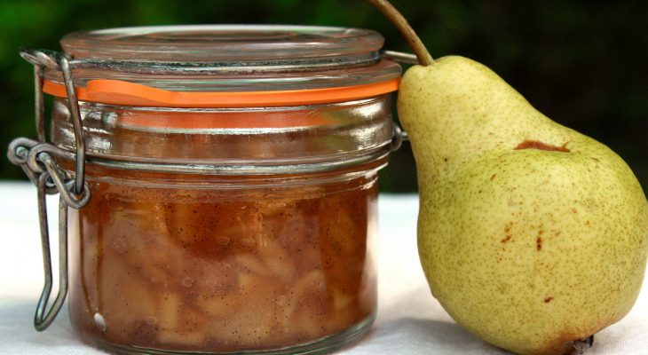 Rosemary Pear Preserves