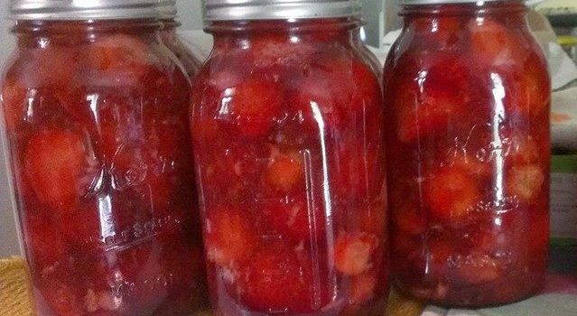 Rose’s Strawberry Pie Filling!