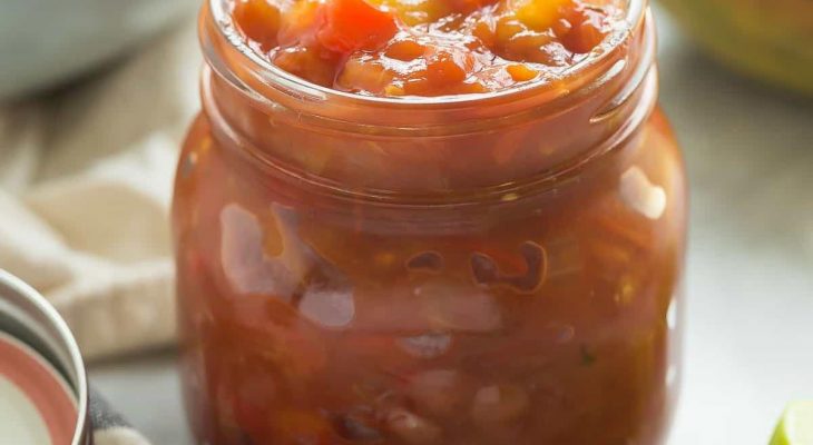 SB Canning Spicy Mango Salsa