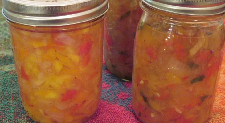 SB Canning Spicy Mango Salsa