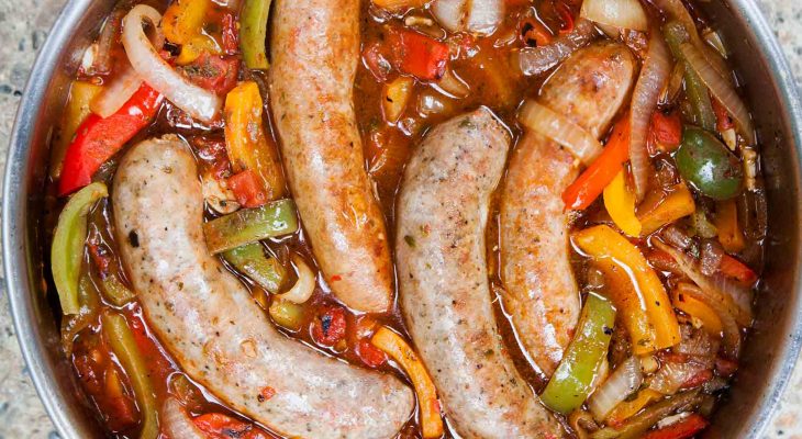 Sausage and online peppers pressure cooker