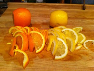 Sliced Navels and Lemons