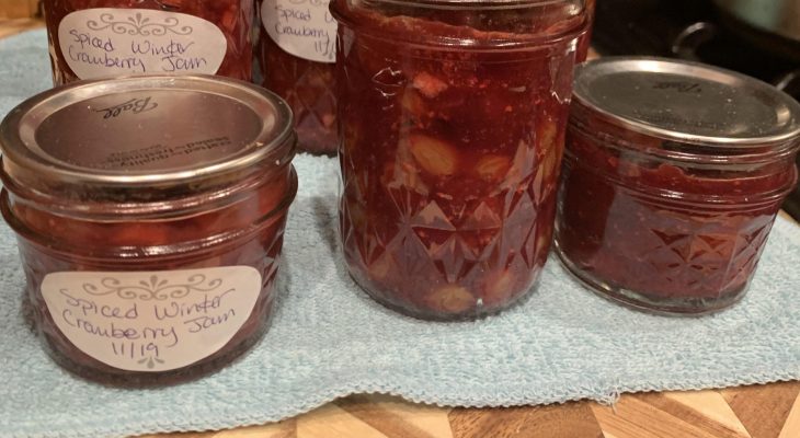 Spiced Apple Cranberry Chutney