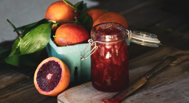 Spiced Blood Orange Marmalade