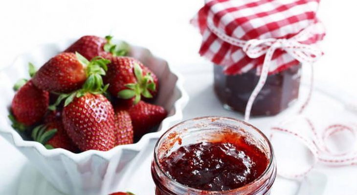 Strawberry Champagne Jam