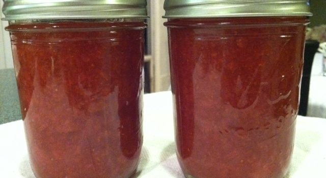 Strawberry Chipotle Jam