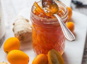 Strawberry Kumquat Honey Jam