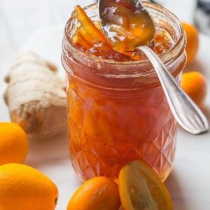 Strawberry Kumquat Honey Jam
