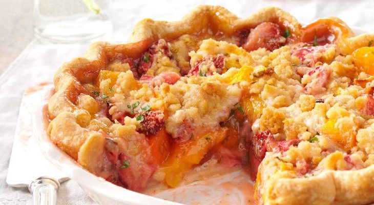 Strawberry Peach Pie Filling