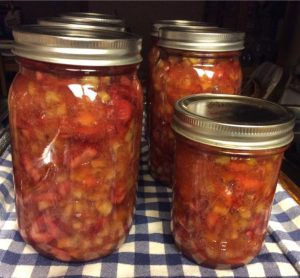 Strawberry Rhubarb pie filling